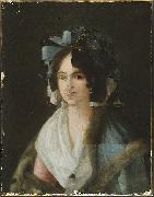 Francisco de goya y Lucientes Portrait of a Woman oil painting on canvas